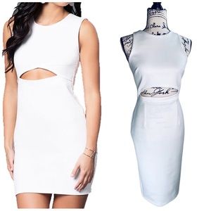 ASOS - Sleeveless Peek-a-boo Body-Con Mini dress - 6